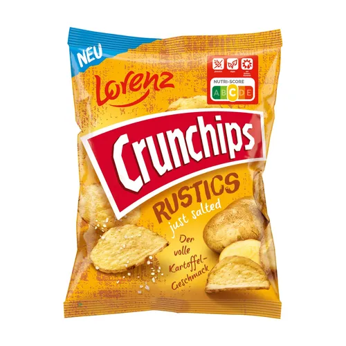 Lorenz Crunchips Rustics just salted 110g Beutel