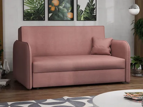 MIRJAN24 Schlafsofa Viva Loft III – Stilvolles Sofa mit Schlaffunktion - Praktisches Wohnzimmersofa mit Bettkasten und Schlaffunktion. Komfortable Maße: 145x98 cm, Schlaffläche 196x122 cm. Elegante Metallfüße und modernes Design für jeden Raum.