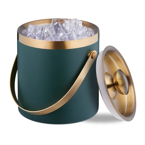 Eiswürfelbehälter mit Deckel aus Edelstahl von variantenabhängig