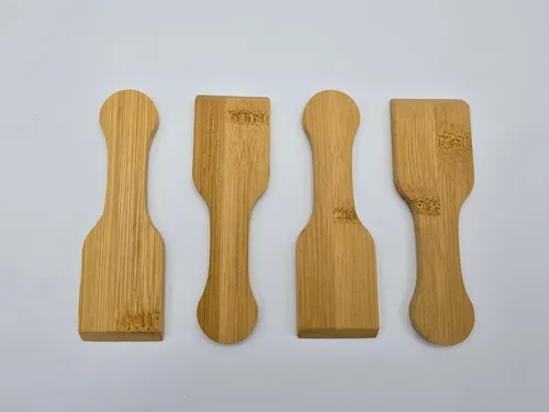 4er Set Schaber 4 x 13 cm Bambus