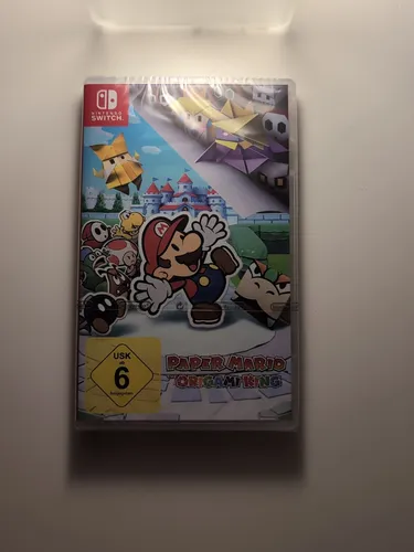 Paper Mario: The Origami King in schwarz von Nintendo