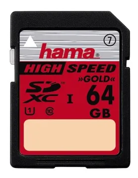 Hama 00104379 Speicherkarte 64 GB SDXC Klasse 10 von Hama
