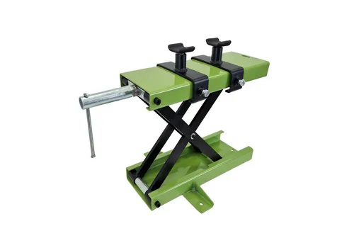 TRUTZHOLM Motorradheber - Hochwertige Motorradhebebühne mit 500 kg Tragkraft - Robuste Motorradhebebühne aus massivem Stahl, ideal für die meisten Motorräder. Min. Hubhöhe: 90 mm, max. 420 mm. Höhenverstellbare, gummierte Aufnahmestützen für optimale Stabilität.