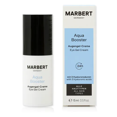 Marbert Aqua Booster 24h 15 ml Augengel-Creme für alle Hauttypen