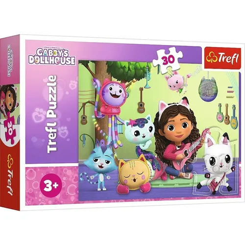 Trefl 18301 Teile-Bunte Märchen Helden - 30-teiliges Puzzle, fördert Kreativität und Konzentration für Kinder ab 3 Jahren