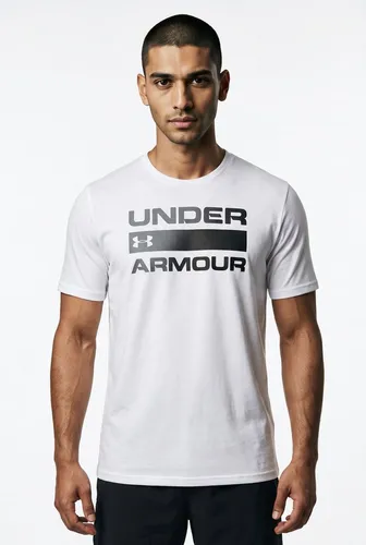 Under Armour Team Issue Wordmark T-Shirt, L, Herren - Herren T-Shirt mit lose Passform für optimalen Komfort, aus superweichem Baumwollmix (60% Baumwolle/40% Polyester) für ganztägigen Tragekomfort.