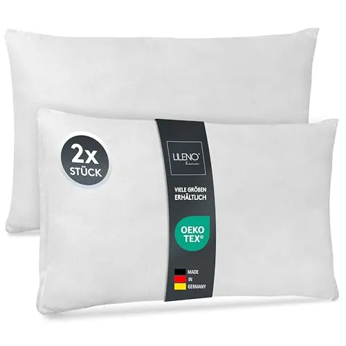 LILENO HOME 2er Set Kissenfüllung 40x60 cm