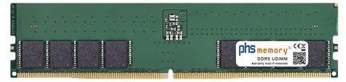 phs memory 32GB RAM Speicher kompatibel mit Supermicro X13SAE DDR5 UDIMM 4800MHz