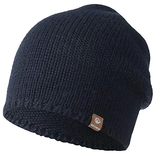 GIESSWEIN Mütze Hohloh - Merino Long Slouch Beanie für Damen & Herren - Strickmützen für Herren, aus feiner Merinowolle für hohen Tragekomfort und Wärme im Winter – ideal für jede Kopfform und modisch in angesagten Farben.