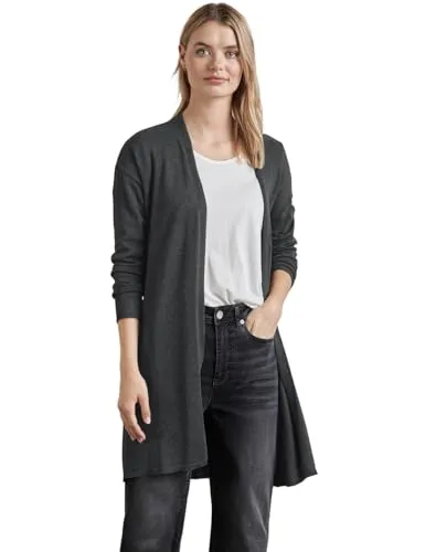Street One Damen Langer Feinstrickcardigan von Street One
