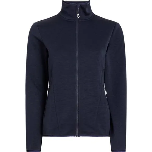 McKINLEY Damen Unterjacke Roto III W - Fleecejacke für Outdoor-Aktivitäten – atmungsaktiv, schnelltrocknend und pflegeleicht. Ideal für kühle Tage mit praktischen Reißverschlusstaschen und elastischen Bündchen. Genieße Komfort und Strapazierfähigkeit bei deinen Abenteuern.