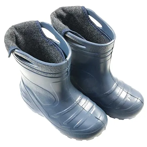 HOBEA-Germany Regenstiefel für Jungs und Mädchen EVA Gummistiefel in verschiedenen Farben (26 EU, dunkelblau)