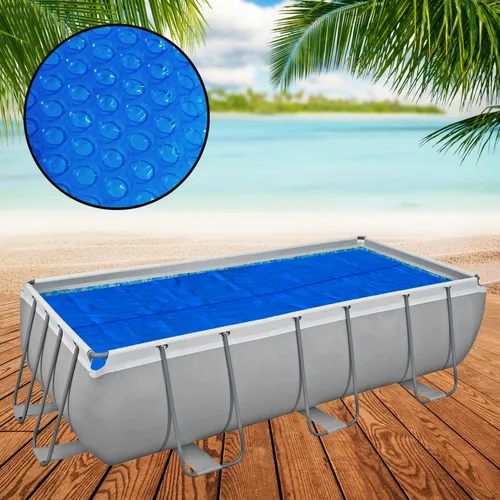 PoolSun Solarplane 115µm 450x220cm Solarfolie Poolplane Poolheizung Pool Plane