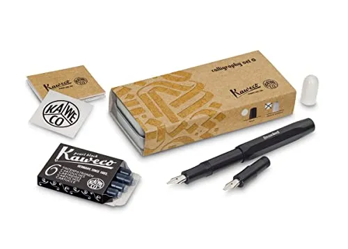 Kaweco 10000812 CALLIGRAPHY Set Black