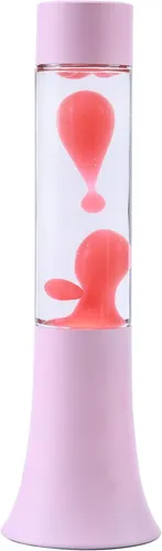 I-TOTAL Flüssige Lavalampe 40 CM (Rosa Pastell) - Stimmungsvolle Retro-Lavalampe mit einzigartigem Glasdesign. Sie schafft eine entspannte Atmosphäre und ist ein echter Hingucker in jedem Raum. Ideal für Wohnzimmer und Kinderzimmer.