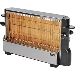 Vertikaltoaster EDM 700 W Schwarz