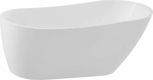Aqualine Badewanne TISA Freistehend 170x80cm, weiß - Elegante freistehende Badewanne aus hochwertigem Acryl, ideal für entspannende Momente. Inklusive Ablaufgarnitur und verstellbaren Füßen für einfache Montage.