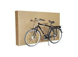 ratioform Fahrradkarton 2-wellig, 1350 x 220 x 750 mm - Fahrradkarton für den sicheren Versand von Fahrrädern, 2-wellig und mit seitlichen Grifflöchern für einfachen Transport. Ideal für Unternehmen, die Fahrräder versenden.