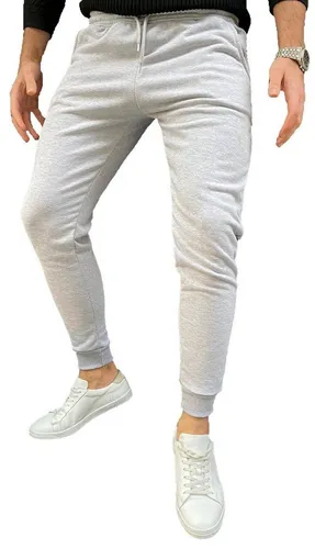 Megaman Jeans Jogginghose Megaman Herren Outdoor Jogginghose Sweatparts Baumwolle Hose
