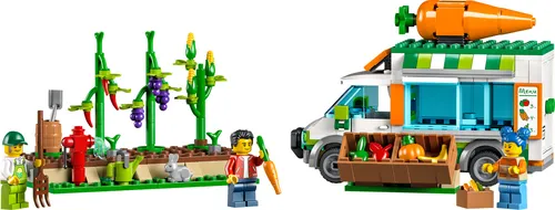 LEGO City 60345 Gemüse-Lieferwagen