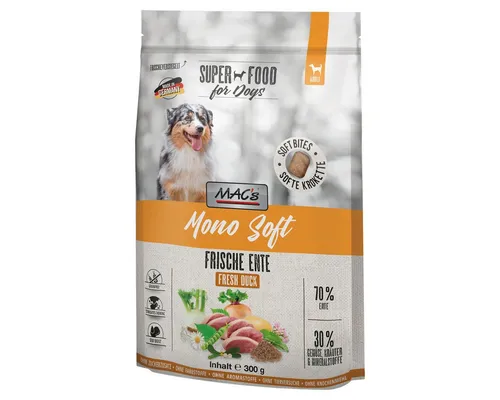 MAC'S Mono Soft Frische Ente 300 g, für: Hund