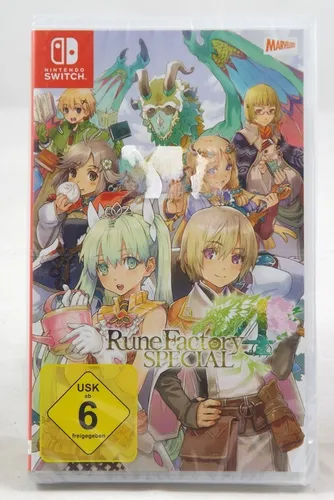 Rune Factory 4 Special - Switch [EU Version] - PC- & Videospiele, erlebe ein aufregendes Leben im Dorf Selphia mit neuen Charakteren, saisonalen Festen und dem Frischverheirateten-Modus für unvergessliche Abenteuer!