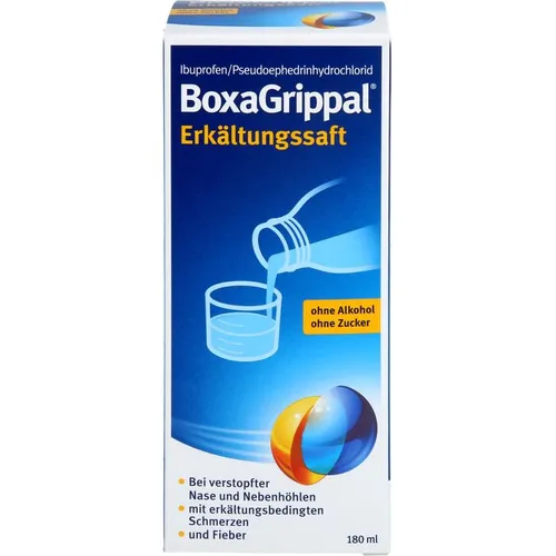 Boxagrippal Erkältungssaft von Angelini Pharma