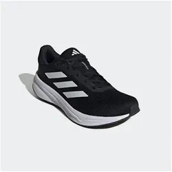 adidas Herren Response Runner Shoes - Laufschuhe in Core Black/Cloud White, 44 EU - Laufschuhe mit regulärer Passform, atmungsaktivem Mesh-Obermaterial und OrthoLite Einlegesohle für optimalen Komfort. Ideal für umweltbewusste Läufer, da sie zu 20 % aus recycelten Materialien bestehen.