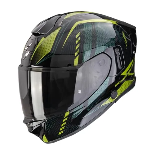 Scorpion EXO-530 Air Theras Motorradhelm Schwarz Grün Gr. L