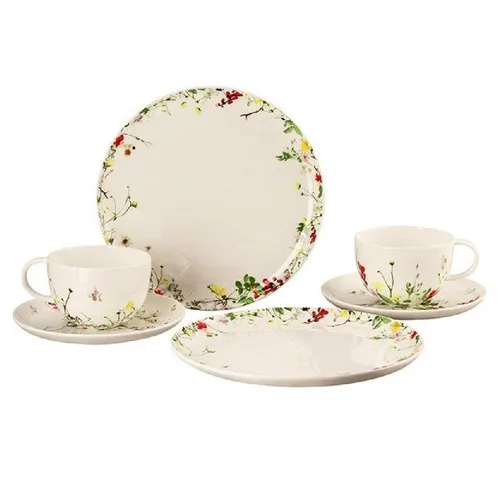 Rosenthal Geschirr-Set Brillance Fleurs Sauvages (6-teilig) von Rosenthal