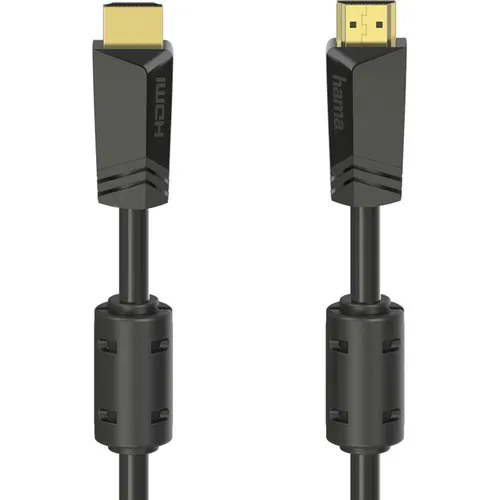 High Speed HDMI-Kabel 4K 15m HAMA 205010 - HiFi-Kabel für gestochen scharfe 4K UHD-Übertragung, ideal für Heimkino und Gaming.