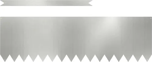 vidaXL verzinkter Stahl Gartenrand Set mit 10 Stück - Rasenkanten aus langlebigem, rostbeständigem verzinktem Stahl, ideal zur Aufwertung deines Gartens und für eine einfache Montage mit vielseitigen Anordnungsmöglichkeiten.