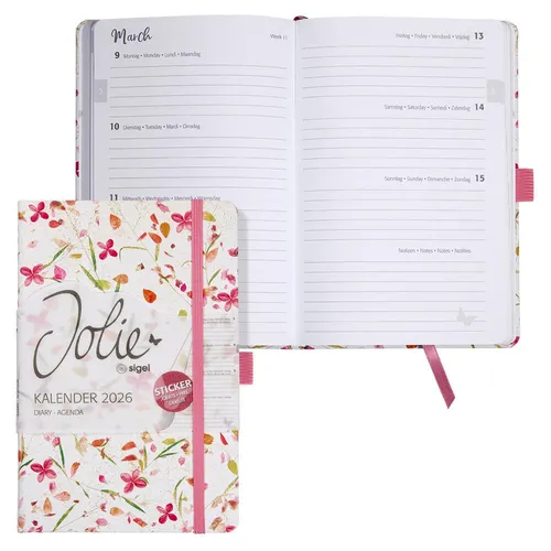 SIGEL Buchkalender Jolie DIN A5 J6307 von SIGEL