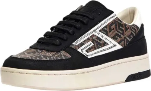 Guess Herren Sneaker Silea Braun Echtes Leder EU 40 von GUESS