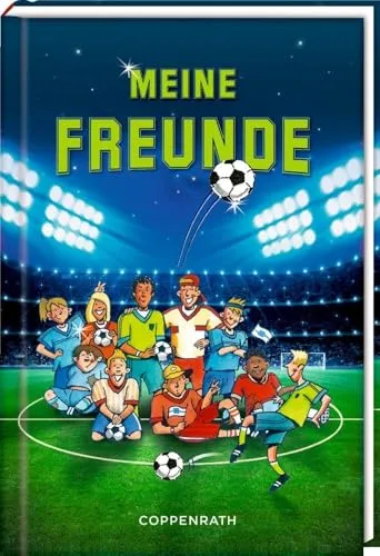 Freundebuch – Meine Freunde: Fußballfreunde (Alben & Geschenke für Kinder)