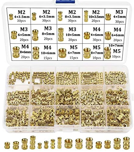 Schrauben & Muttern Gold von ANKKY