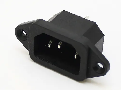 Kaltgeräte-Einbaustecker, -einbaubuchse, Lötanschluss von Sintron