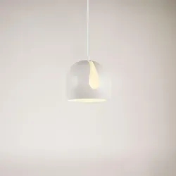 s.luce Pendelleuchte Ball, Weiß, Metall, Rund, 20x20x20 cm von s.luce