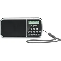 TechniSat VIOLA 3 - Tragbares DAB Radio mit LCD Display, Kopfhöreranschluss und LED Taschenlampe für bis zu 10 Stunden Musikgenuss
