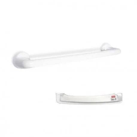 Tatay RTT Handtuchhalter, aus Polypropylen, Farbe Weiß, Maße 10 x 6 x 57 cm