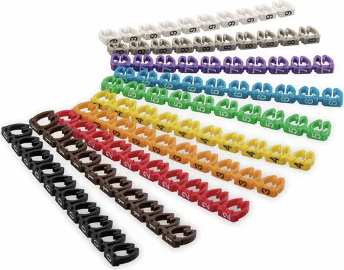Produktbild Goobay Kabelmarker-Clips 