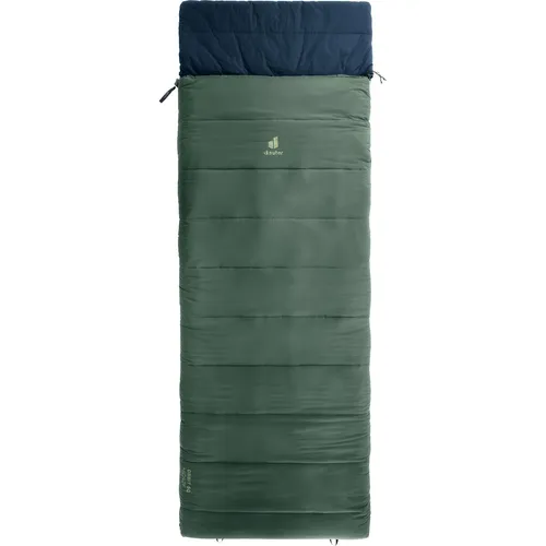 Deuter Orbit SQ +6C/43F Schlafsack - Unisex-Schlafsack für Outdoor-Aktivitäten, mit 360°-Isolation, koppelbar als Doppelschlafsack und aus mindestens 50% recyceltem Material gefertigt.