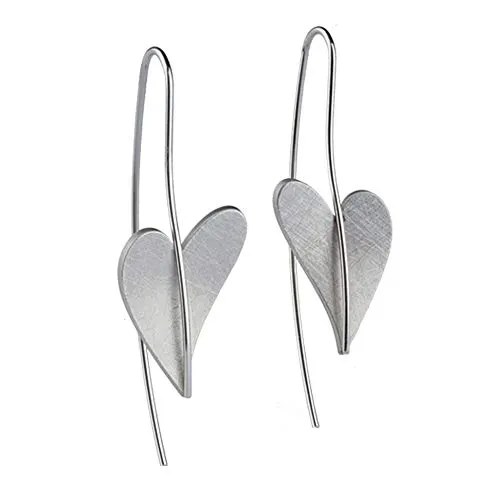 Ernstes Design Ohrringe E241 Herz aus Edelstahl von Ernstes Design