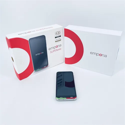 emporiaSUPEREASY | Senioren Smartphone 4G mit Notruftaste