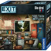 Kosmos EXIT ? Puzzle - Die drei ??? Toteninsel - Erlebe ein spannendes Abenteuer mit den drei ??? auf der geheimnisvollen Toteninsel. Das EXIT ? Puzzle kombiniert Rätselspaß mit packender Story und ist ideal für alle Puzzle-Fans.