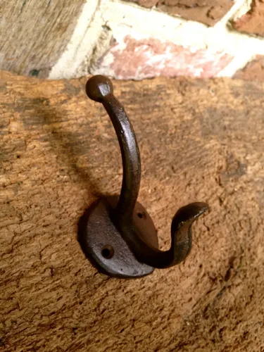 Garderobenhaken, Kleiderhaken -wie antike, Haken für Wandgarderobe