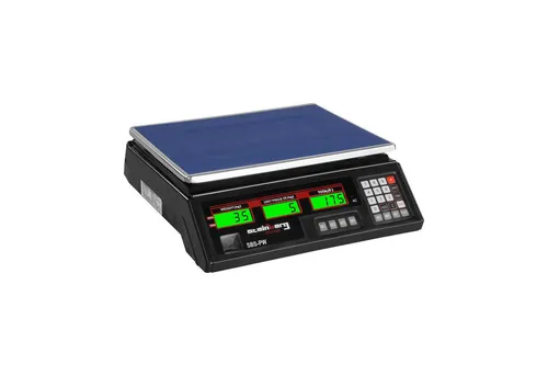 Steinberg Systems Kontrollwaage 35 kg - Präzise 2 g Genauigkeit - Industriewaage mit max. 35 kg Kapazität und 2 g Genauigkeit. Ideal für Lager und Lebensmittelindustrie. Integrierter Akku für bis zu 40 Std. Betrieb, 6 LCD-Anzeigen für optimale Lesbarkeit.