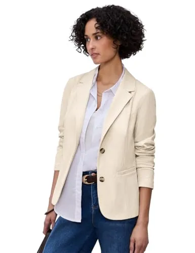 Damen Blazer im Langen Schnitt mit Struktur von Street One