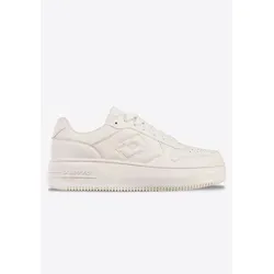 Lotto Damen Sneaker, White, 37 EU - Damen-Sneaker im trendigen Lowcut-Basketballdesign, gepolstert für optimalen Komfort, ideal für sportliche Aktivitäten und den Alltag.