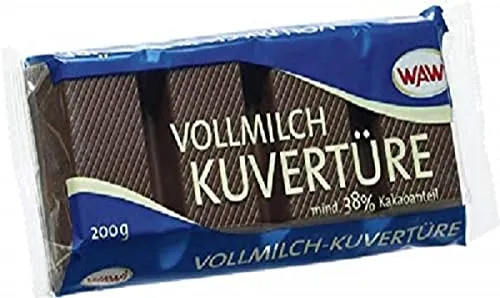 WAWI Kuvertüre Vollmilch, 200 g